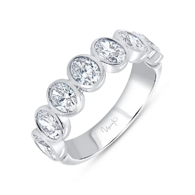 Classic Stacking Wedding Rings For Bridesmaids-Uneek Signature Collection Bezel Fashion Ring