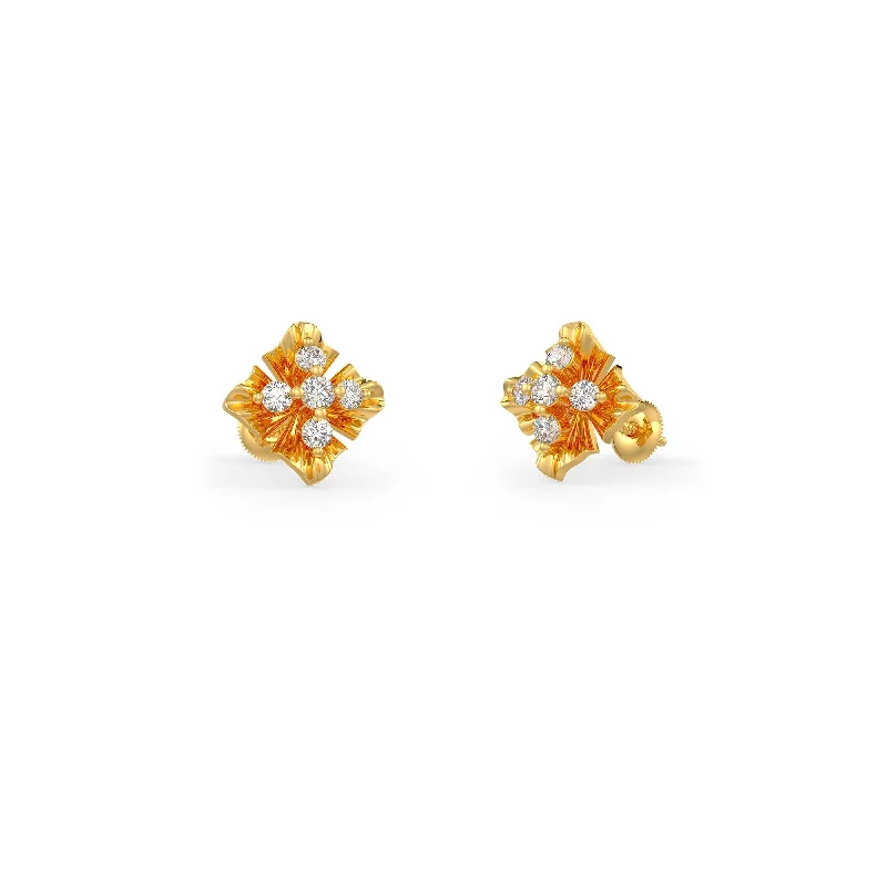 Sparkling Gemstone Earrings For Evening Wear-Primrose Earrings