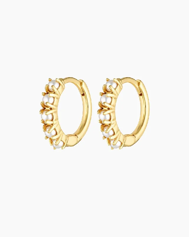 Large Hoop Earrings For Bold Fashion-POPPY HOOPS