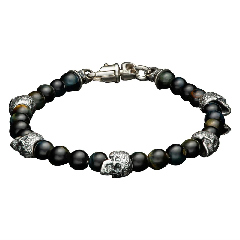 Sterling Silver Bracelets For Men-Patrol Bracelet