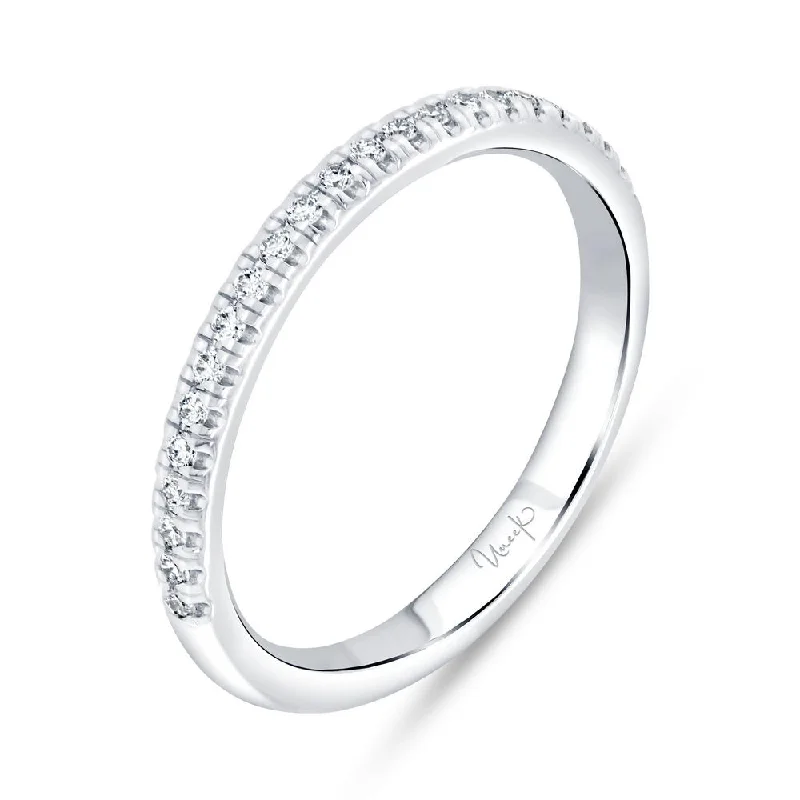 Classic Engagement Rings With Diamond Accents-Uneek Timeless Collection Straight Wedding Ring