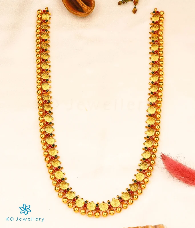 Elegant Gold Necklace For Formal Wear-The Laxmi Kasumala Silver Necklace