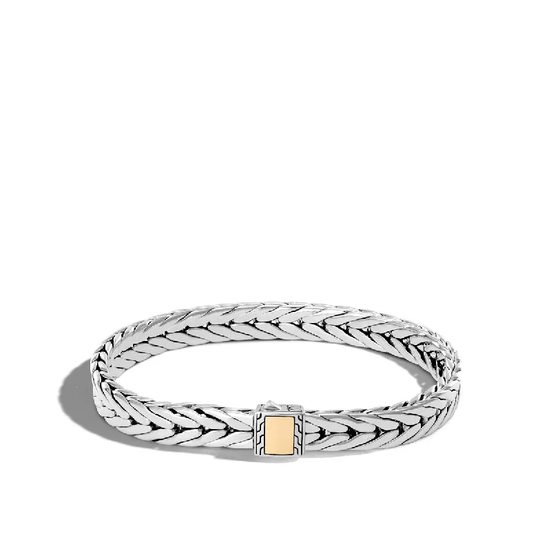 Unique Bracelet Gifts For Women-Modern Chain Gold and Silver Medium Bracelet