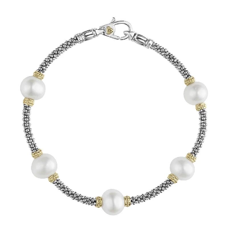 Boho Chic Bracelets For Women-Pearl Caviar Bracelet