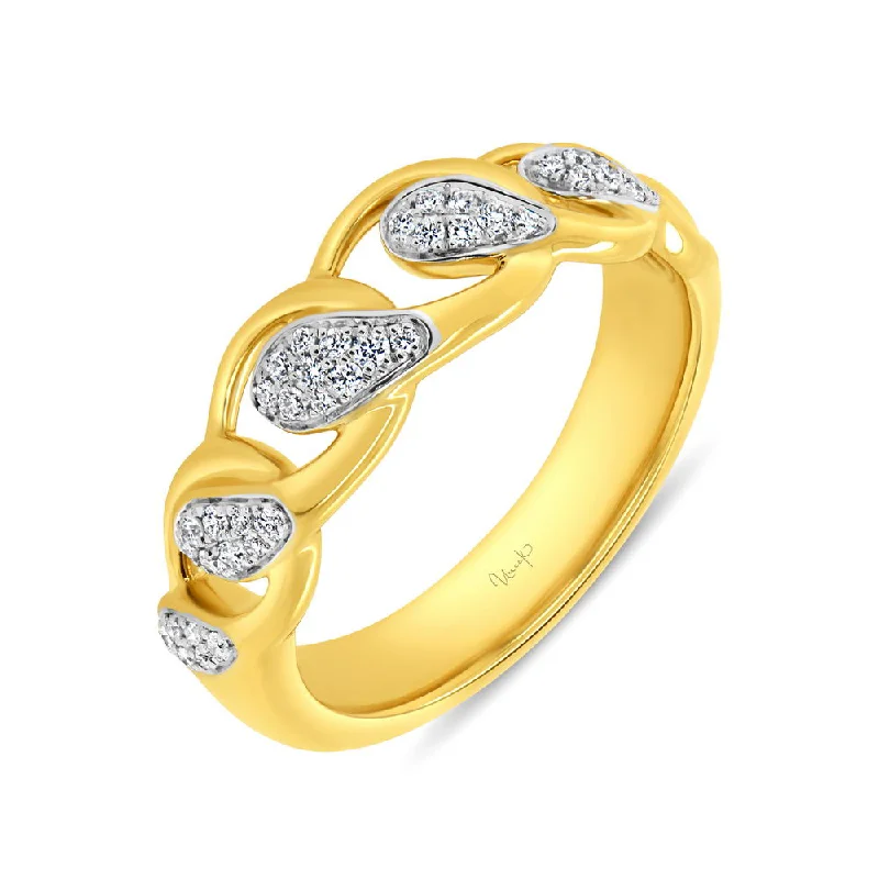 Simple Gold Wedding Bands For Timeless Elegance-Uneek Legacy Collection Straight Fashion Ring