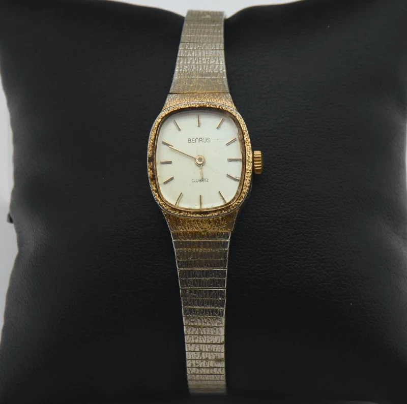 Unique Women’s Watches For Personal Style-Benrus - Vintage Metal Quartz Movement Watch